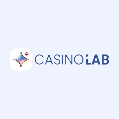 CasinoLab-logo bonuksia ja pankkimaksuja vertailevassa kasinokortissa
